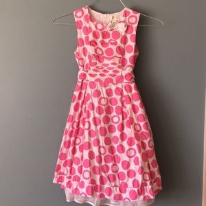 Pink Polka Dotted Children’s Dress